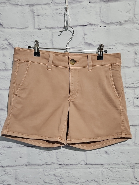 American Eagle Outfitters Pants - American Eagle Outfitters Blush Tan Women's Cotton Shorts AEO Twill